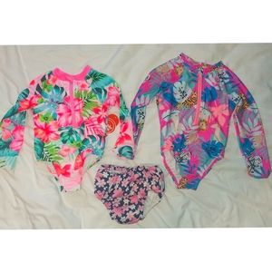 Baby/toddler bathing suits bundle